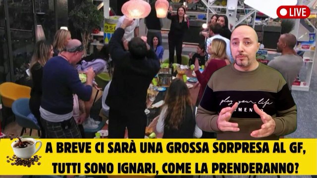 A breve ci sarà una grossa sorpresa al GF, tutti sono ignari, come la prenderanno