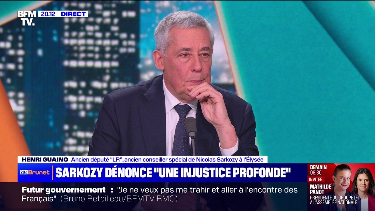 Nicolas Sarkozy condamné: "Je ne suis pas convaincu que ce procès était équitable", déclare son ancien conseiller spécial à l'Élysée Henri Guaino