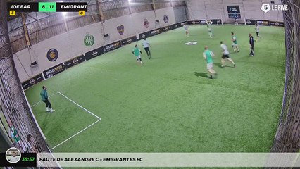 Faute de Alexandre C - Emigrantes Fc