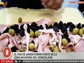 Barinas | Venezolanos disfrutan del pan de jamón como parte de la cena navideña