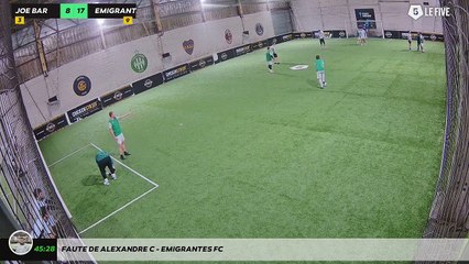 Faute de Alexandre C - Emigrantes Fc