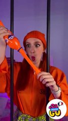 Défi Slime Policier vs Criminel ! 😂 Coca-Cola et Fanta DIY ! #shots