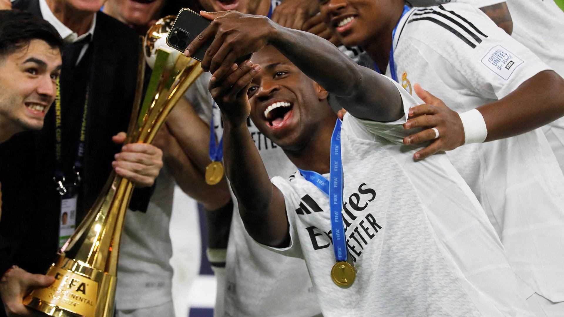 Vinícius Jr no podía quedarse sin su gol