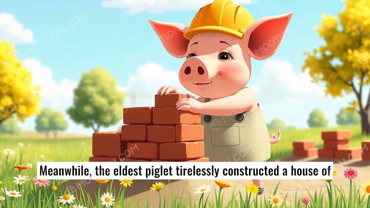 The Tale of the Three Little Piglets: Bedtime Story for kids