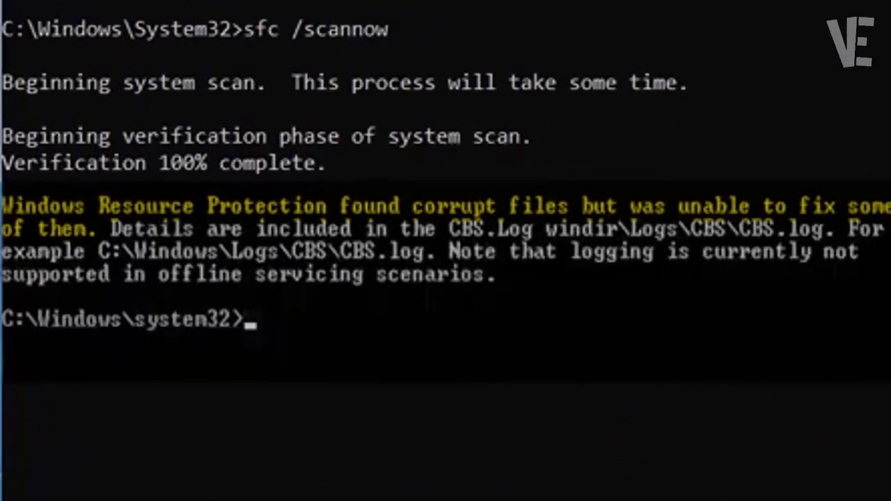 Solved - SFC /Scannow Windows Resource Protection found corrupt files ...