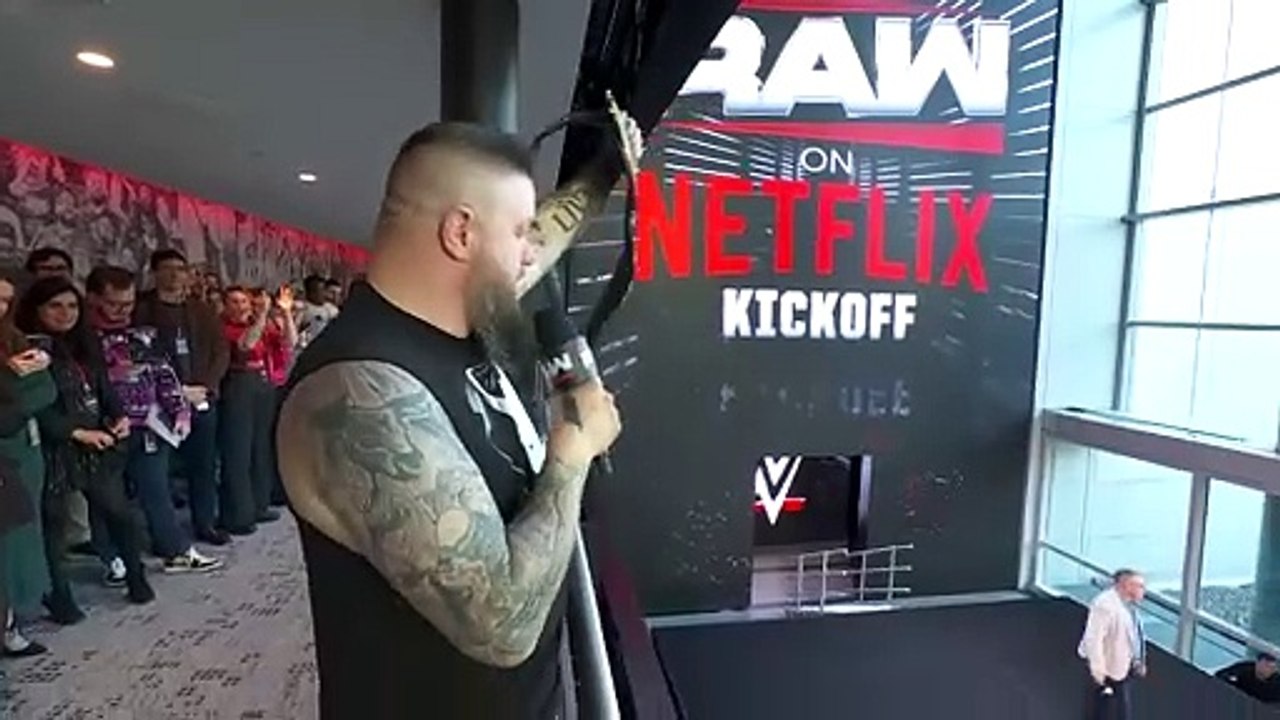 Kevin Owens proclaims himself the “real WWE Champion”_ Raw on Netflix Kickoff, Dec. 18, 2024