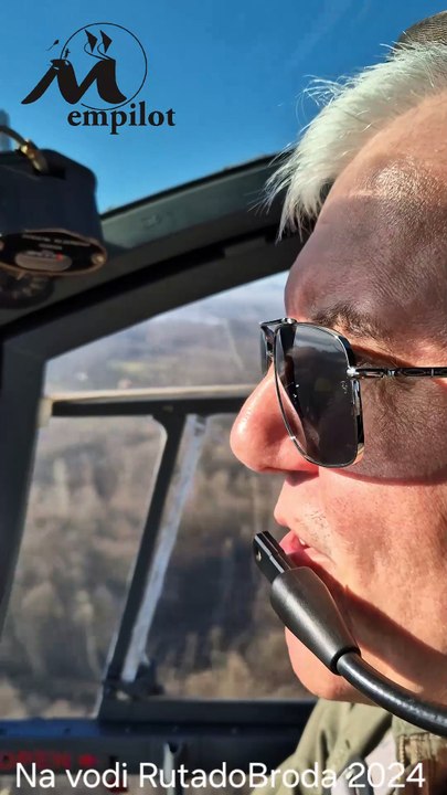 emGAZELA H-45 (SA342) Soko - Na vodi Bosanski Brod RutadoBroda S24+ 2024