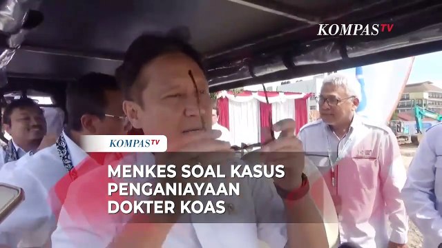 Kata Menkes Soal Kasus Penganiayaan Dokter Koas di Palembang