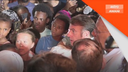 Penduduk terjejas luah kemarahan kepada Presiden Emmanuel Macron