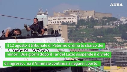 Cosa e' successo alla nave di Open Arms e che rischia Salvini