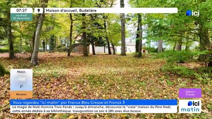 20/12/2024 - ICI Matin France Bleu Creuse en vidéo