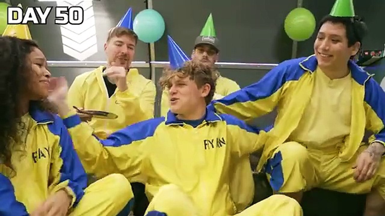 Survive 100 Days in a Nuclear Bunker, Win $500,000! 💰 | MrBeast Challenge