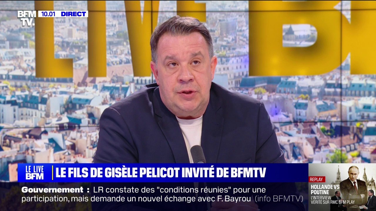 David Pelicot: "Je suis un petit peu plus déçu quant à ce que les autres accusés ont eu"