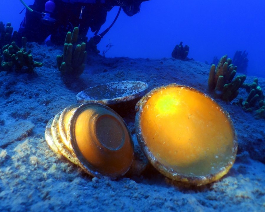 Ayvalık açıklarında bulundu: Ege ve Akdeniz'de bulunan en büyük tabak batığı!