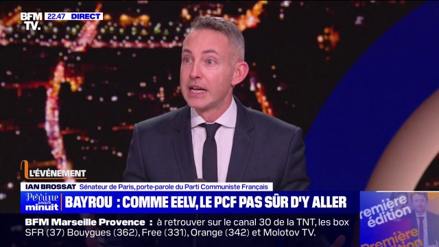 Partis politiques conviés à Matignon: Nous ne sommes pas des partisans de la politique de la chaise vide , assure Ian Brossat (PCF)