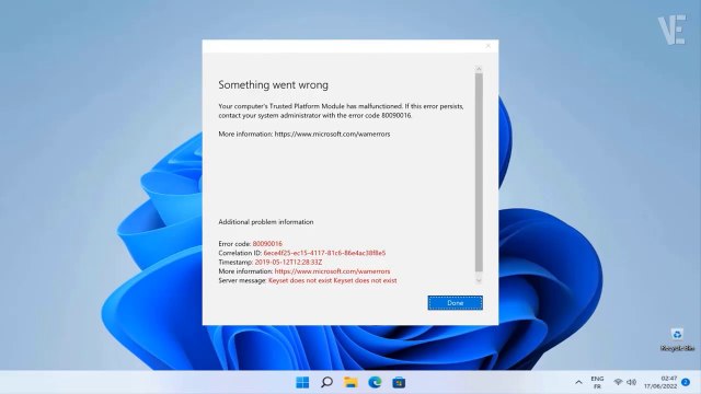 Fixed - Microsoft Teams Error 80090016 Your computer's trusted platform module has malfunctioned