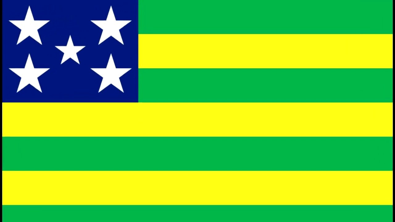 GOIÁS, BANDEIRA, SÍMBOLOS, FOTOS, HINO LETRA E MÚSICA