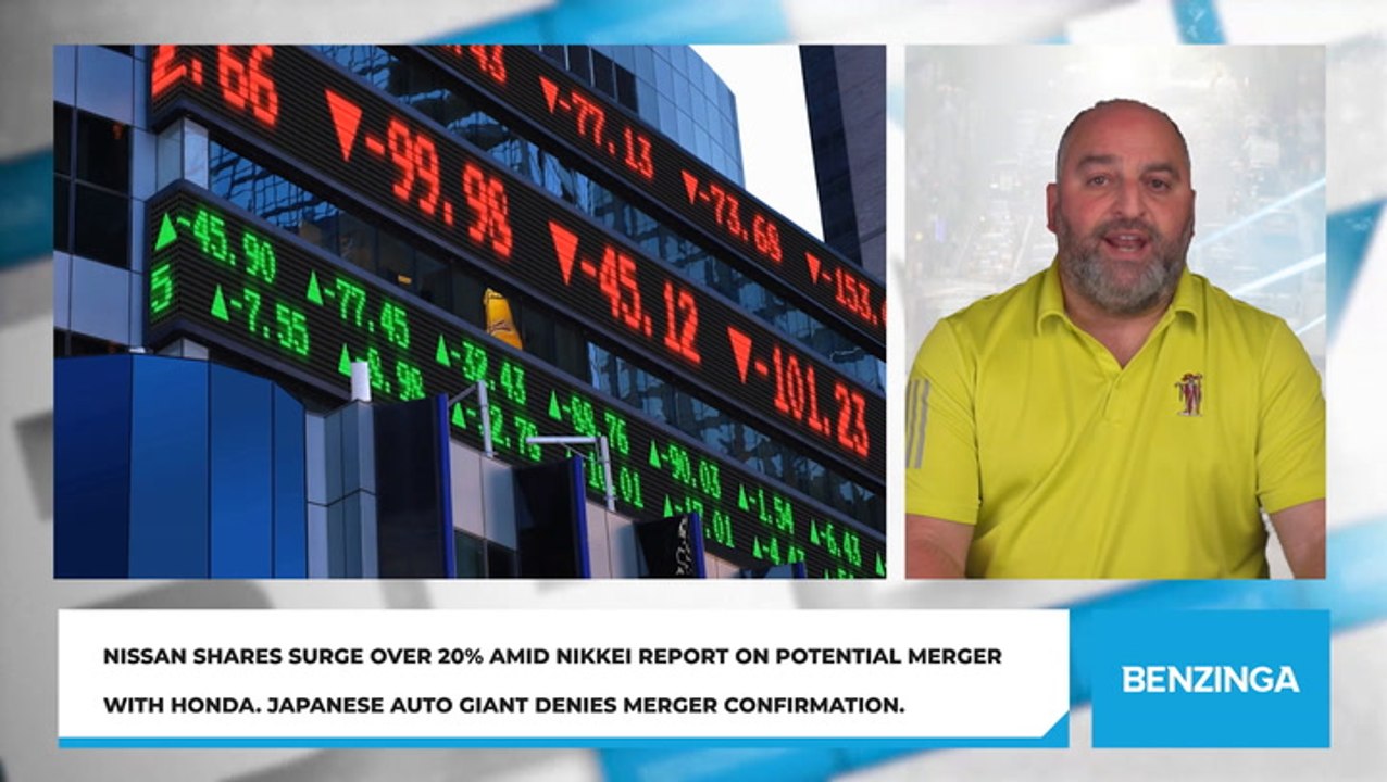 Nissan Shares Surge Over 20% Amid Nikkei Report On Potential Merger With Honda. Japanese Auto Giant Denies Merger Confirmation.