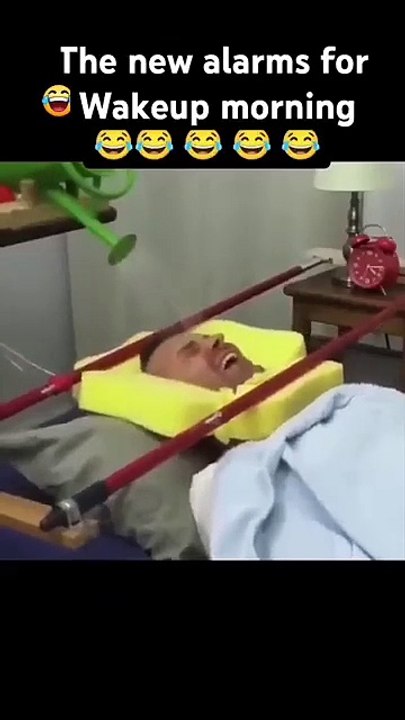 Funny alarms wakeup prank