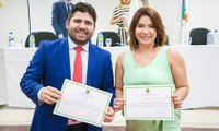 Dr. Azif Lemos, Calina Dantas e vereadores são diplomados em Itaporanga: “Quero deixar um legado”