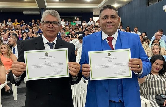 João Neto, Chico do Fina Flor e vereadores de Aparecida são diplomados: “Esse diploma é da população”