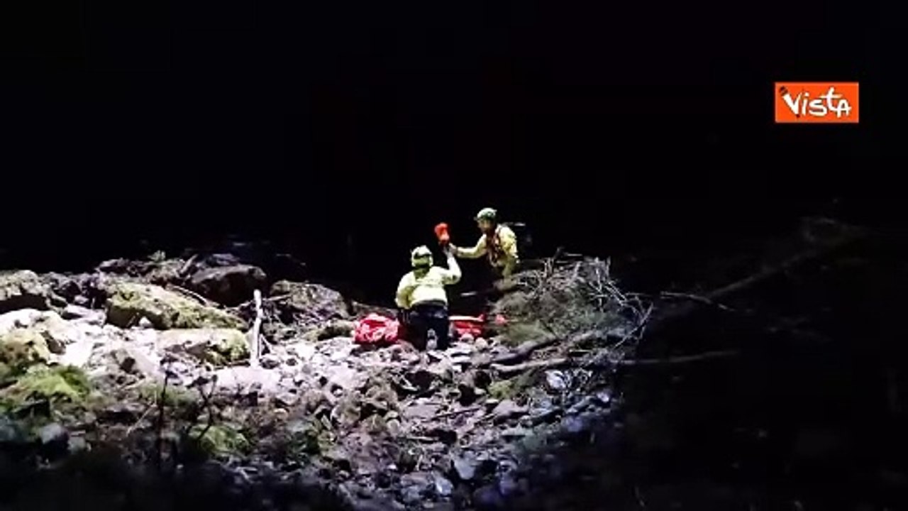 Il salvataggio della speleologa Ottavia Piana   rimasta per 75 ore in una grotta a Fonteno (Bergamo)
