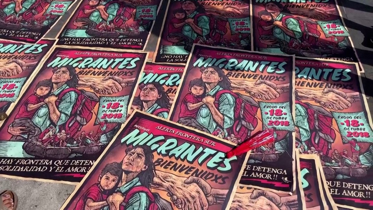 Protesta por el Día del Migrante