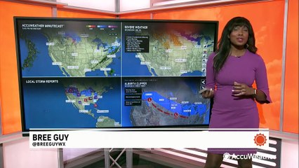 Alberta clipper bringing snow and chill to the Midwest