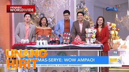 Christmas-Serye— Wow Ampao! | Unang Hirit
