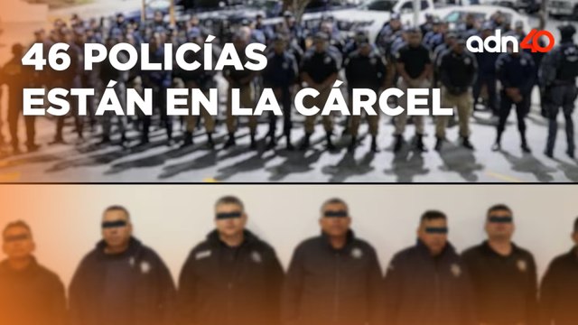 46 Policías en prisión preventiva por vinculación con grupos criminales en Chiapas