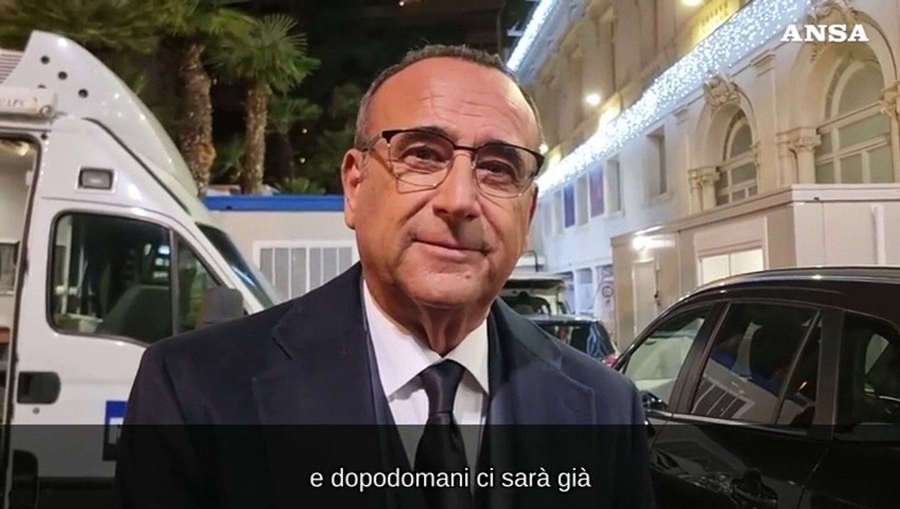 Carlo Conti: "Sanremo non puo' fare a meno della Rai"