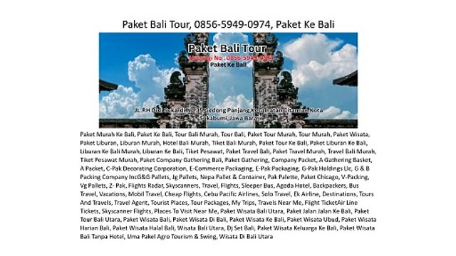 Paket Bali Tour, 0856-5949-0974, Paket Ke Bali
