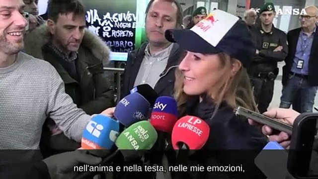 Sofia Goggia rientra in Italia: Contentissima, meglio non potevo fare