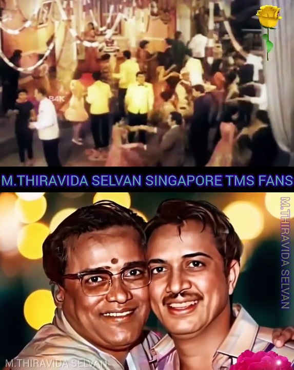 TMS LEGEND. VAALI LEGEND. M.THIRAVIDA SELVAN SINGAPORE TMS FANS.
