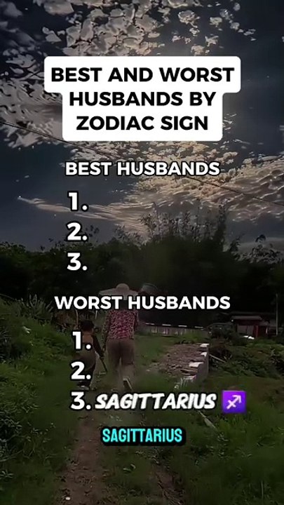 Best & Worst Husbands by Zodiac Signs #zodiac #horoscope #astrology #astro