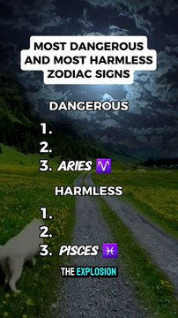 Most Dangerous & Most Harmless by Zodiac Signs #zodiac #zodiacsigns #astrology #astro #horoscope