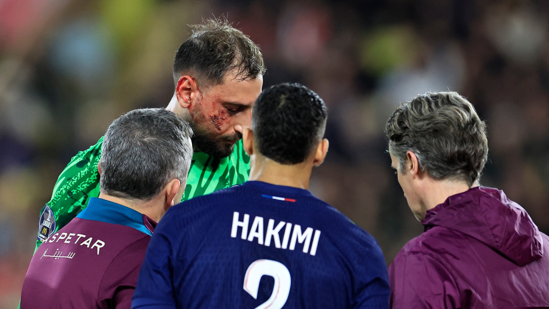 Marquinhos unhappy VAR didn't intervene for 'frightening' Donnarumma head injury