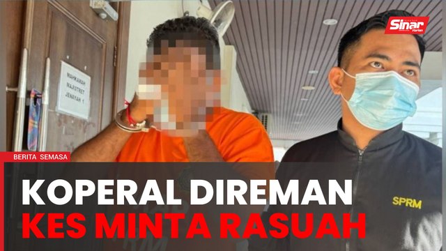 Koperal direman kes minta rasuah RM80,000