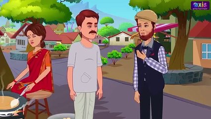 Kids Cartoon_Greedy seller, Learn English Stories for Kids