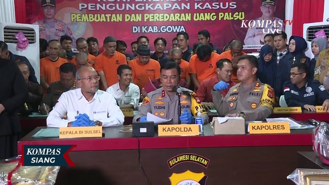Kasus Produksi Uang Palsu di Kampus Uin Alauddin Makassar, Barang Bukti Hingga Triliunan
