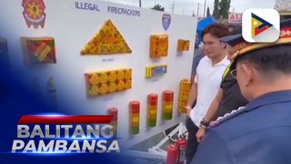 Tindahan ng mga paputok sa Bocaue, Bulacan, ininspeksyon ng PNP