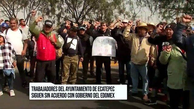 Continúan bloqueadas las principales entradas y salidas de Ecatepec, Edomex