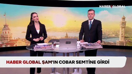 Şam'ın hayalet semti Cobar! Haber Global harabeye dönen semti görüntüledi