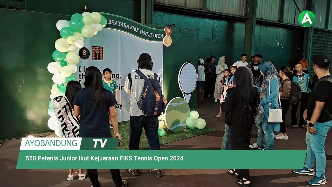 550 Petenis Junior Ikut Kejuaraan FIKS Tennis Open 2024