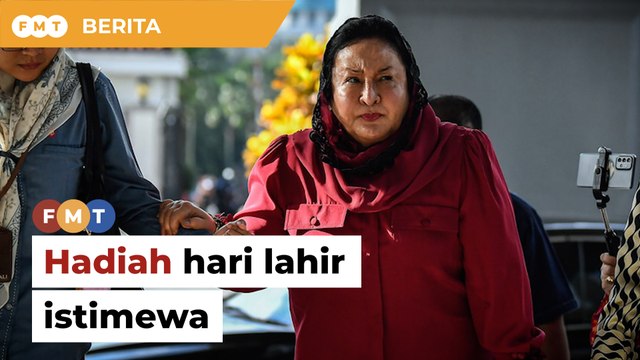 ‘Keputusan ini hadiah hari lahir istimewa untuk saya’, kata Rosmah