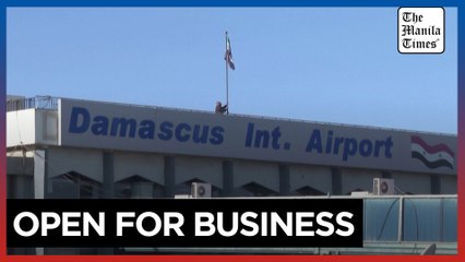 Damascus International Airport re-opens for first domestic flight following Assad's ouster