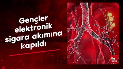 Gençler, elektronik sigara akımına kapıldı