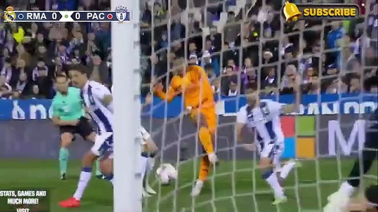 Real madrid vs pachua