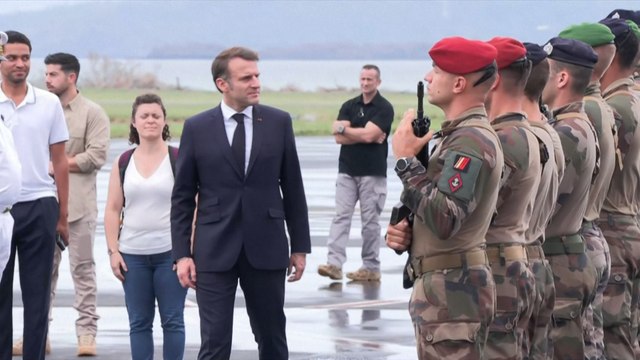 « On est KO ! » : à Mayotte, les habitants demandent à Emmanuel Macron « de l’eau »