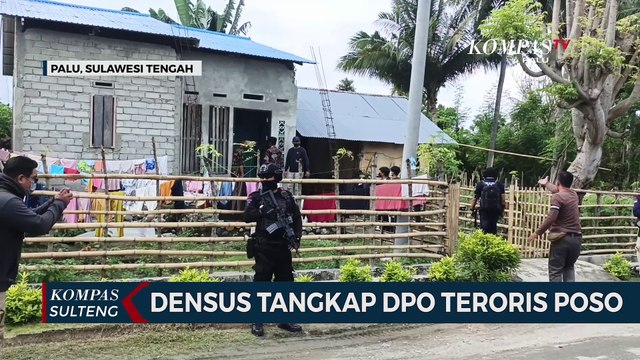 Densus Tangkap DPO Teroris Poso